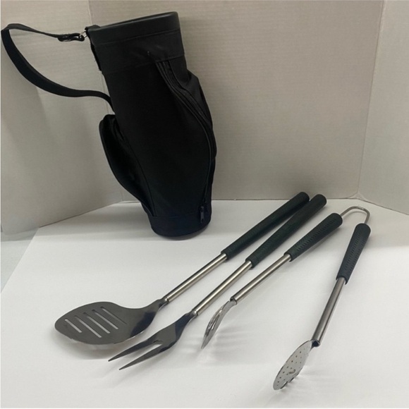 Golf Clubs and Bag Themed Grilling Set - Picture 3 of 6